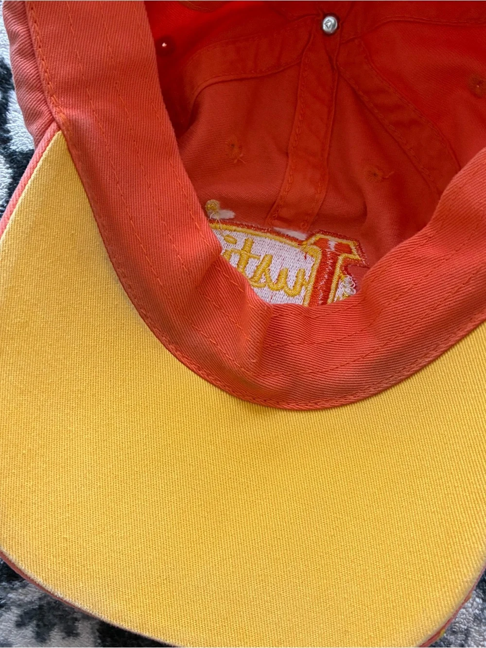 000 - VINTAGE 00s JUSTIN BOOTS EMBROIDERED Y2K COWGIRL WESTERN RHINESTONE HAT